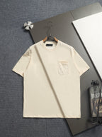 Amiri Crew‑Neck Pocket Short‑Sleeve T‑Shirt