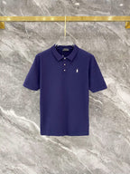 Ralph Lauren Men's Short‑Sleeve Classic Fit Polo Shirt With Embroidered Pony Logo