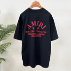 AMIRI Arts District Back‑Print Graphic Short‑Sleeve Tee