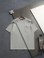 Amiri Crew‑Neck Pocket Short‑Sleeve T‑Shirt