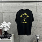AMIRI Hollywood Character Graphic Crew-Neck Short-Sleeve T-Shirt