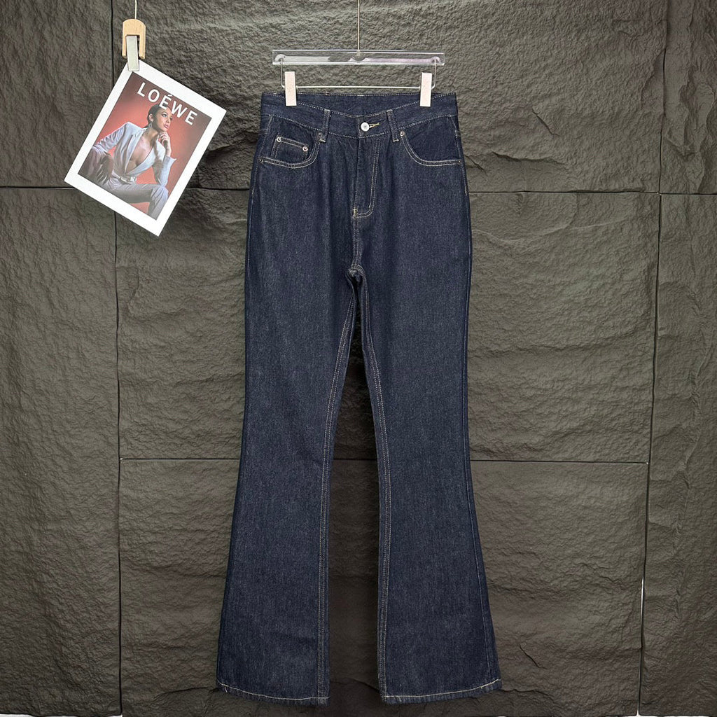 Acne Studios Raw‑Wash Flare‑Leg Jeans