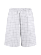 Acne Studios Grid‑Pattern Drawstring Casual Shorts