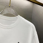 Amiri Ornate Script Front Graphic Crew‑Neck Short‑Sleeve T‑Shirt