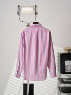 Ralph Lauren Men's Long‑Sleeve Vertical Striped Button‑Down Shirt