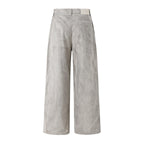 Acne Studios Distressed Washed‑Out Wide‑Leg Trousers