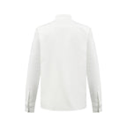 Men's Long‑Sleeve Button‑Down Shirt, Small Logo Embroidery On Left Chest