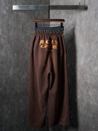 Acne Studios Double‑Waistband Wide‑Leg Sweatpants