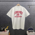 AMIRI Gothic MA Monogram Chest Graphic Short‑Sleeve Tee