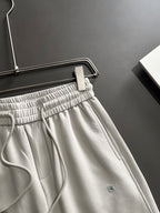 Acne Studios Drawstring Waist Straight‑Leg Sweatpants