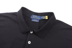 Polo Ralph Lauren Men’s Long‑Sleeve Pique Polo Shirt With White Pony Embroidery