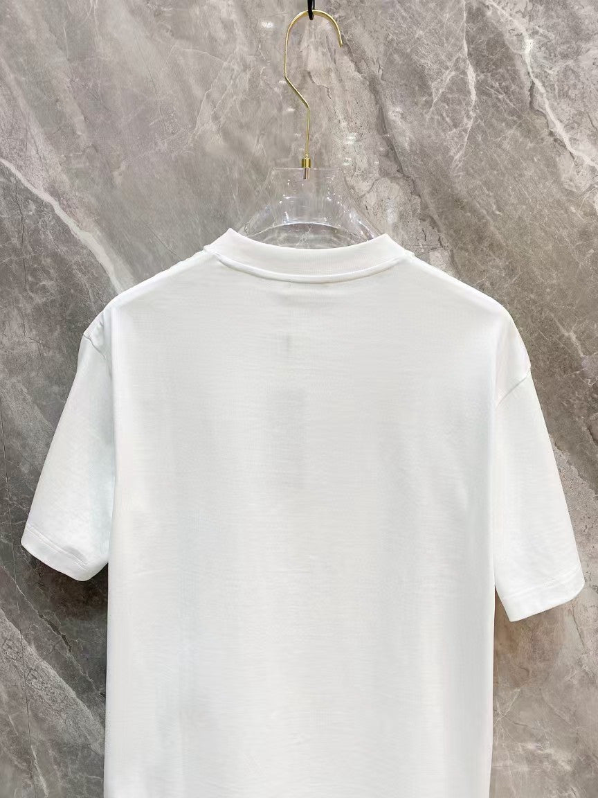 AMIRI Botanical Logo Short‑Sleeve Crew Neck T‑Shirt