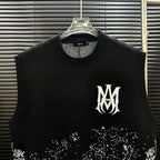 AMIRI MA Monogram Gradient Paisley Knit Vest