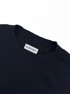 Men Crew Neck Short‑Sleeve Knit Sweater, Small Horse Embroidery