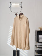 Ralph Lauren Men's Classic Fit Textured Long‑Sleeve Button‑Down Shirt