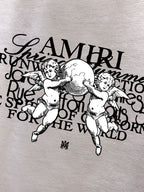 AMIRI Cherub Script Graphic Long‑Sleeve Tee