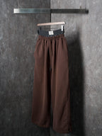 Acne Studios Double‑Waistband Wide‑Leg Sweatpants