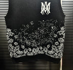 AMIRI MA Monogram Gradient Paisley Knit Vest