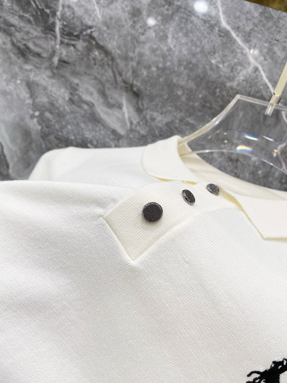 Ralph Lauren Men's Roll‑Cuff Short‑Sleeve Piqué Polo Shirt With Small Black Pony Logo