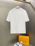 Amiri Ornate Script Front Graphic Crew‑Neck Short‑Sleeve T‑Shirt