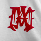 AMIRI Gothic MA Monogram Chest Graphic Short‑Sleeve Tee