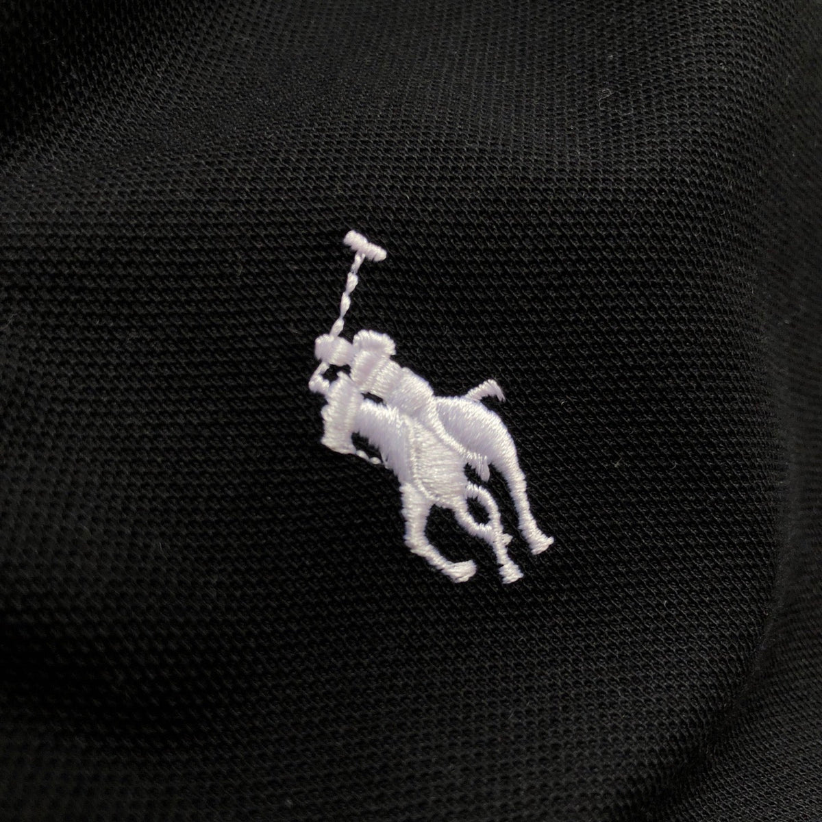 Men's Short‑Sleeve Polo Shirt, Contrast Collar & Trim With White Pony Embroidery