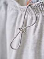 Acne Studios Heather Grey Wide‑Leg Sweatpants