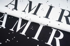 Amiri Bandana Splash Print Crew‑Neck Short‑Sleeve T‑Shirt