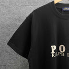 Ralph Lauren Men's Oversized Crew‑Neck Short‑Sleeve T‑Shirt With POLO Letter Logo Print