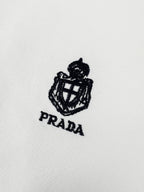Men's Long‑Sleeve Button‑Down Shirt, Small Logo Embroidery On Left Chest