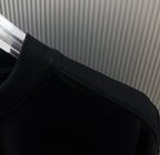 Men's Crew‑Neck Short‑Sleeve T‑Shirt with Red Pony Embroidery