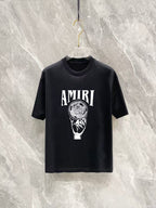 AMIRI Crystal Ball Hand Graphic Short‑Sleeve Tee