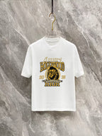 AMIRI Hollywood Arts District High Lion Graphic Short‑Sleeve Tee