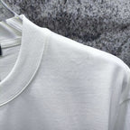 Men's Crew‑Neck Short‑Sleeve T‑Shirt, Navy Pony Chest Embroidery