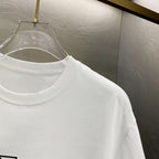 Amiri Los Angeles Line‑Art Monogram Front Graphic Crew‑Neck Short‑Sleeve T‑Shirt