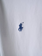 Polo Ralph Lauren Men's Long‑Sleeve Pique Polo Shirt With Small Pony Embroidery