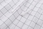 Acne Studios Grid‑Pattern Drawstring Casual Shorts