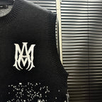 AMIRI MA Monogram Gradient Paisley Knit Vest