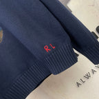 Ralph Lauren Men's Polo Bear Crew‑Neck Knit Sweater