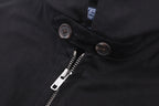 Polo Ralph Lauren Men’s Zip‑Up Harrington Jacket With White Pony & Script Embroidery