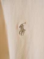 Polo Ralph Lauren Men's Classic Short‑Sleeve Polo Shirt, Khaki Pony Embroidery