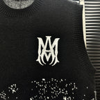 AMIRI MA Monogram Gradient Paisley Knit Vest