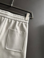 Acne Studios Drawstring Waist Straight‑Leg Sweatpants