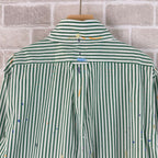 Ralph Lauren Men's Paint‑Splatter Striped Long‑Sleeve Button‑Down Shirt