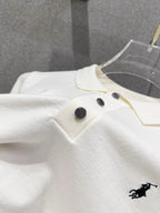 Ralph Lauren Men's Knit Short‑Sleeve Polo Shirt With Black Pony Logo