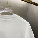 Amiri Los Angeles Line‑Art Monogram Front Graphic Crew‑Neck Short‑Sleeve T‑Shirt