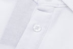 Men's Classic Collar Short‑Sleeve Polo Shirt Small Horse Embroidery Solid Casual Top