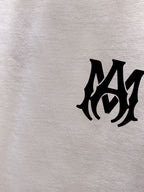 AMIRI MA Monogram Chest Graphic Long‑Sleeve Tee, Black