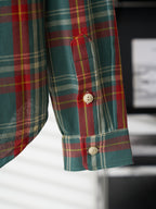 Ralph Lauren Men's Long‑Sleeve Plaid Flannel Shirt With Double Chest Pockets