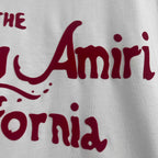 AMIRI Chateau AMIRI California Chest‑Logo Short‑Sleeve Tee